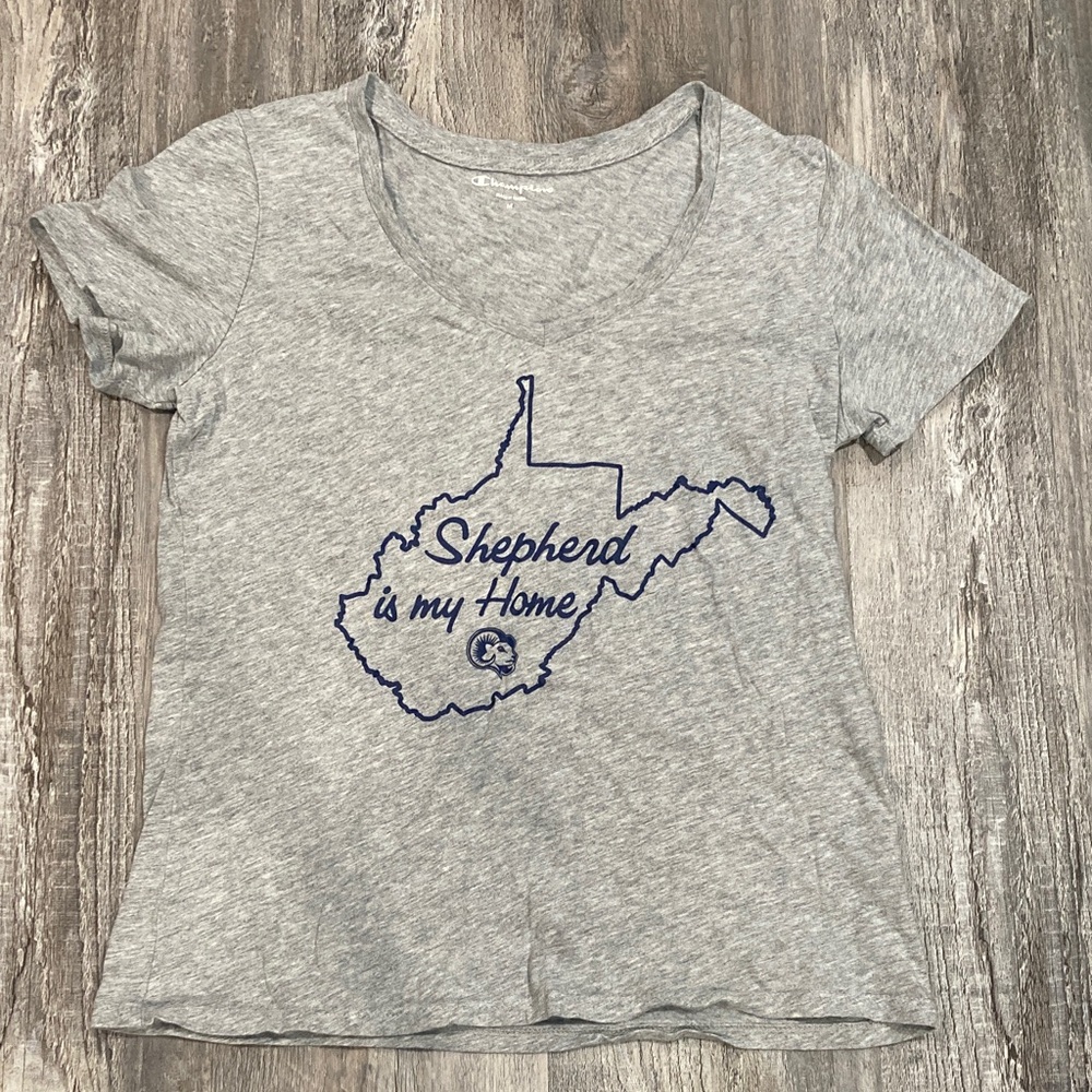 Sheppard University Gray Short Sleeve Tee